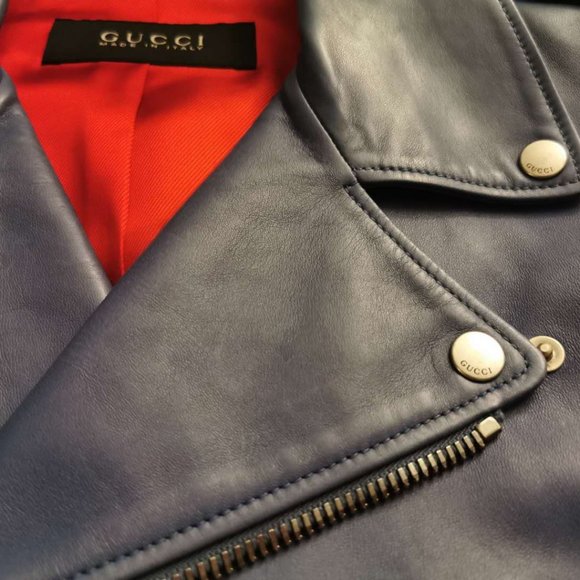 GUCCI leather jacket for men brand new - Picture 5 of 6